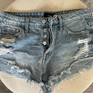 Vervet high waisted Jean shorts